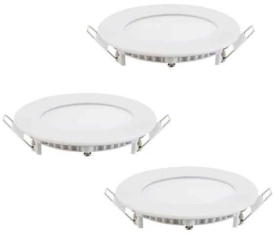 Eglo 32881 - Set 3x faretti da incasso LED RGB dimmerabili FUEVA-C 1xLED/3W/230V