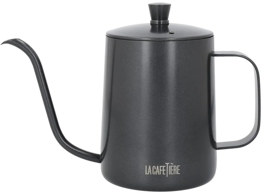 Caffettiera grigia in acciaio inox 0,6 l La Cafetiere - Kitchen Craft