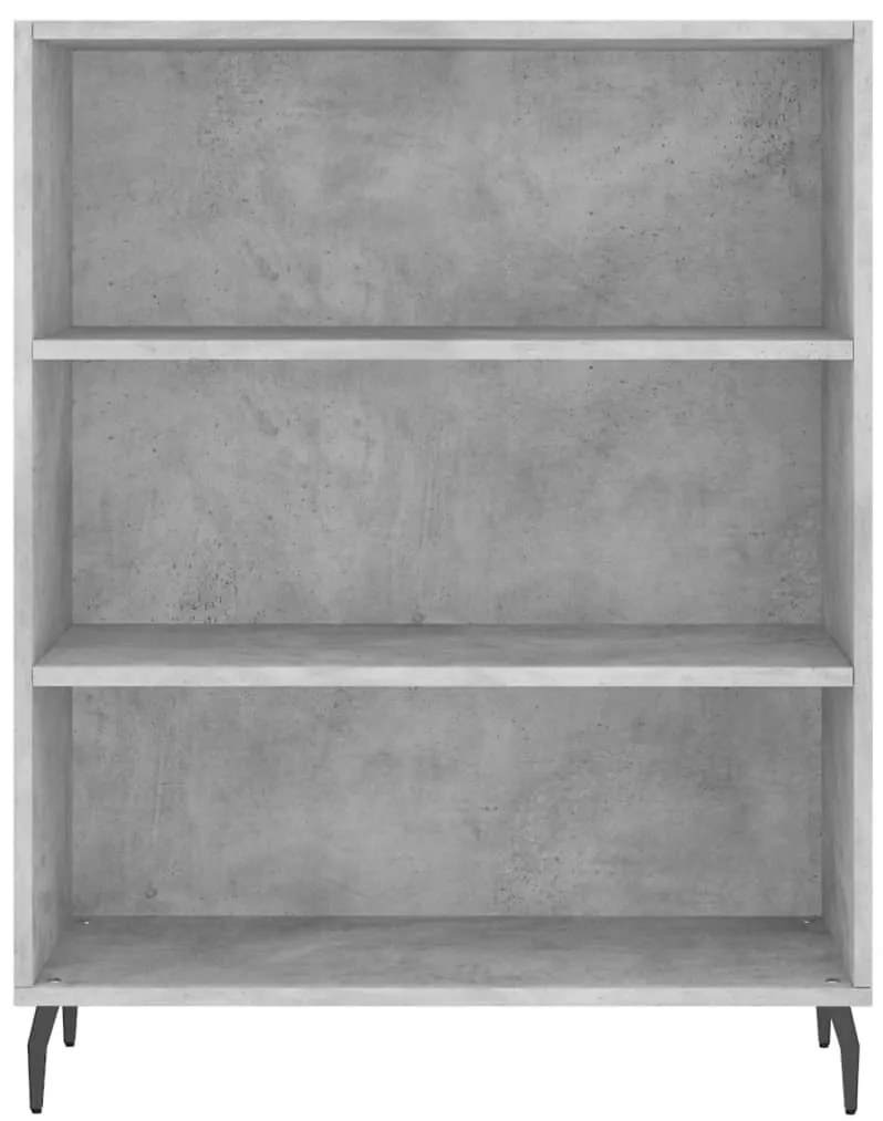 Credenza grigio sonoma 69,5x32,5x180 cm legno multistrato