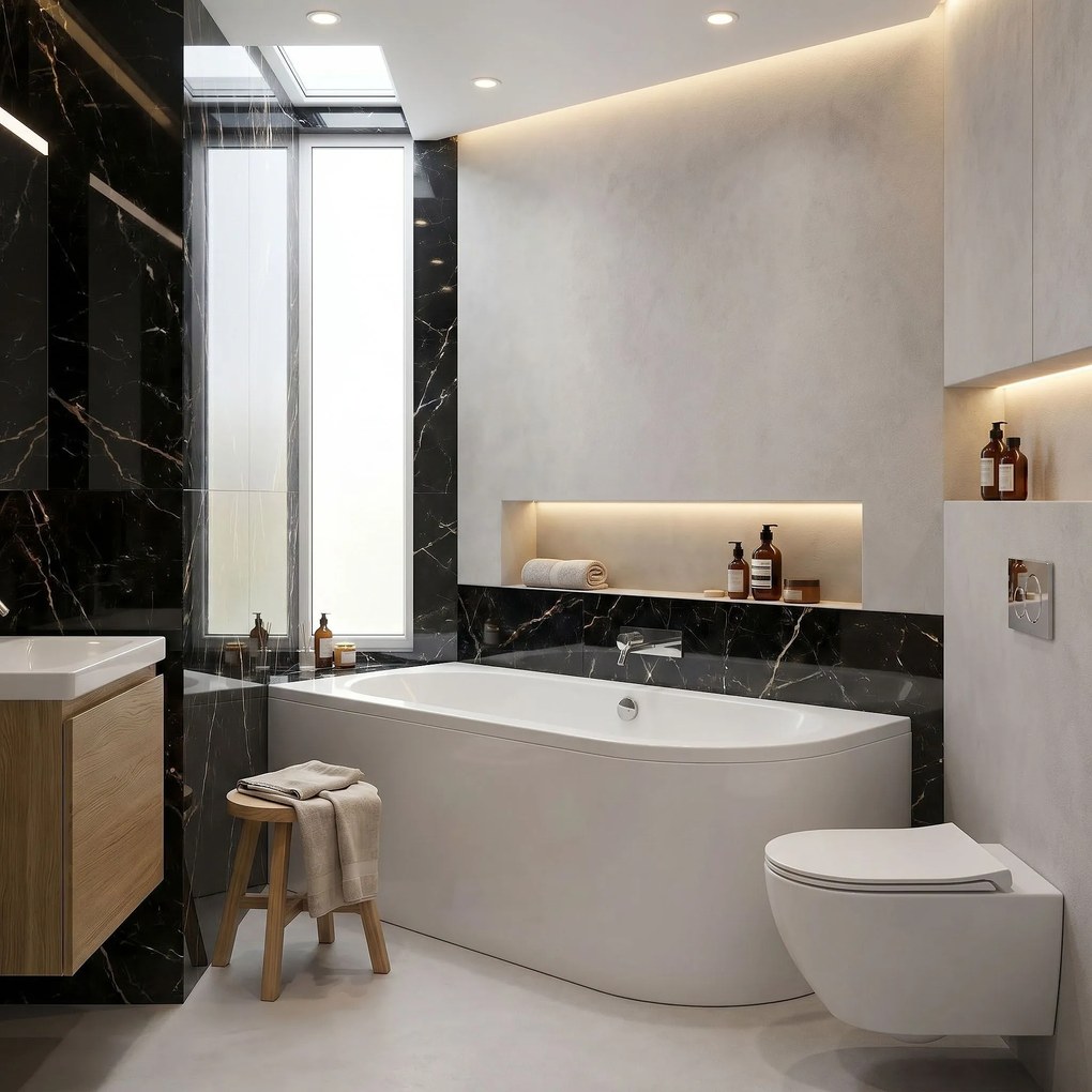 Vasca bagno Rea Orion Left 150cm