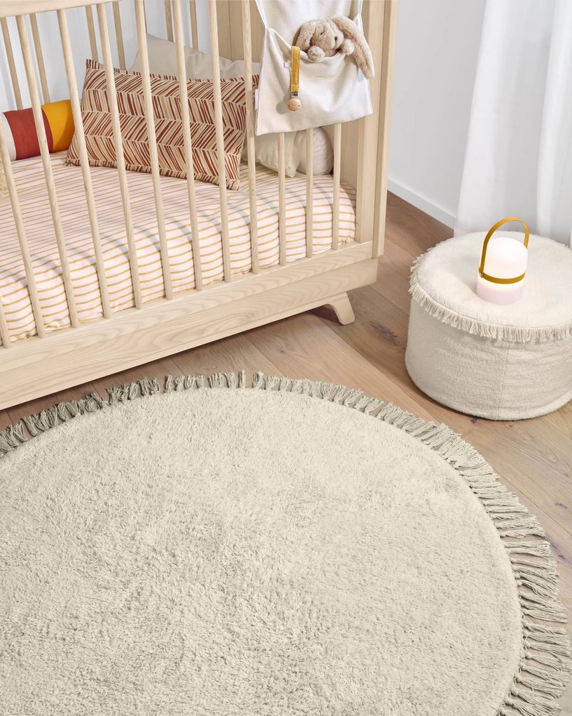 Kave Home - Set Ghia fondo,copripiumino,federa 100% cotone biologico (GOTS) a righe 60 x 120 cm