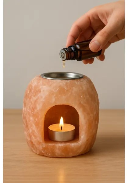 Rabalux 76024 - Lampada di sale - Portacandela SALTOR