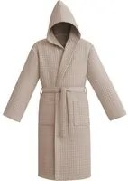 Accappatoio nido d'ape L/XL ecru