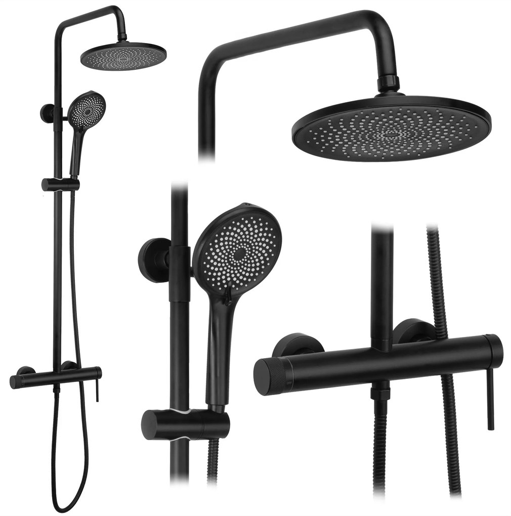 Set doccia Rea Foss Clif Black