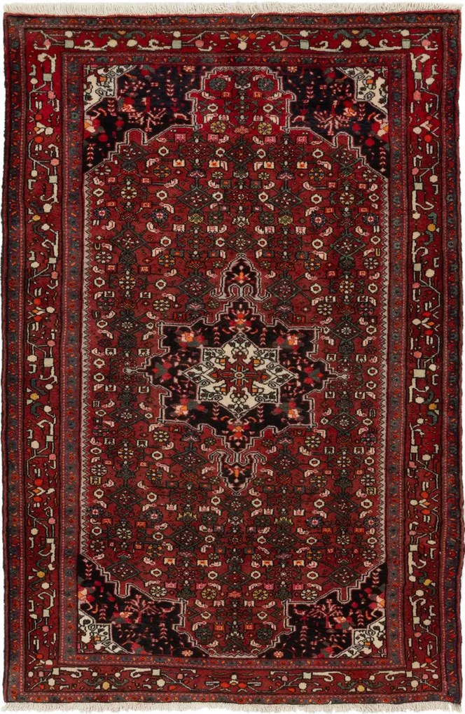Shiraz Tappeto 220 x 140 (Iran) Annodato A Mano
