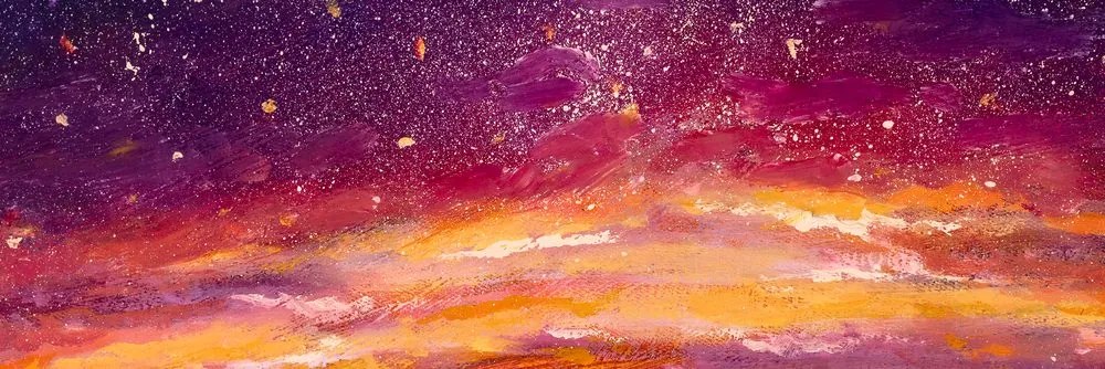 Stampa su tela – Dipinto a olio del cielo
