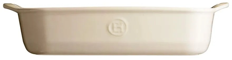 Piastra rettangolare in ceramica crema Ultime, 30 x 19 cm Ultimate - Emile Henry