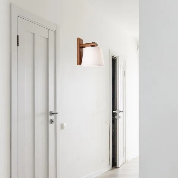 Applique AIDA 1xE27/60W/230V in rovere