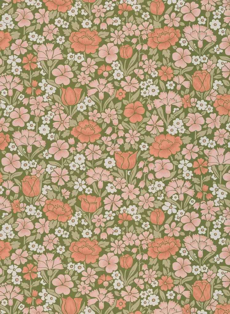 Little Greene Carta da parati Spring Flowers - Garden