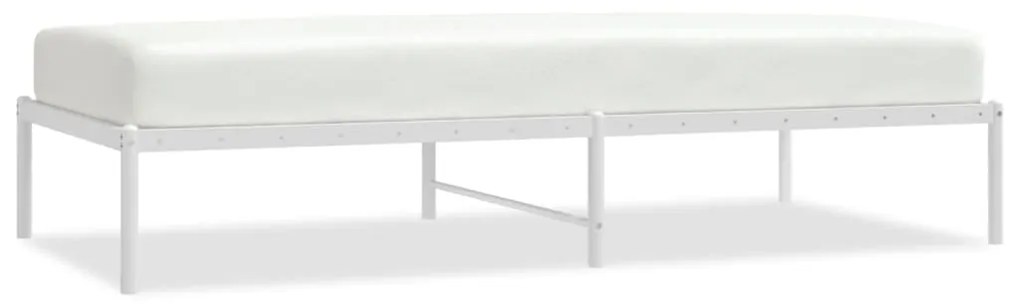 Giroletto in metallo bianco 90x190 cm