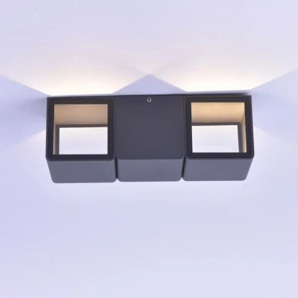 Paul Neuhaus 9658-13 - Applique LED da esterno MARCEL 2xLED/4W/230V IP54