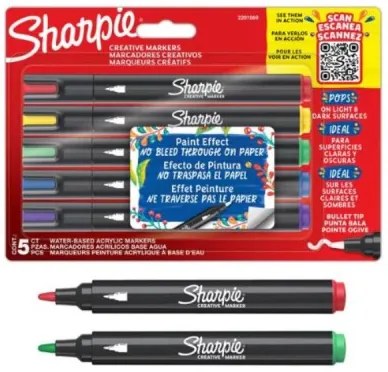 CF5 SHARPIE CREATIVE MARKERS