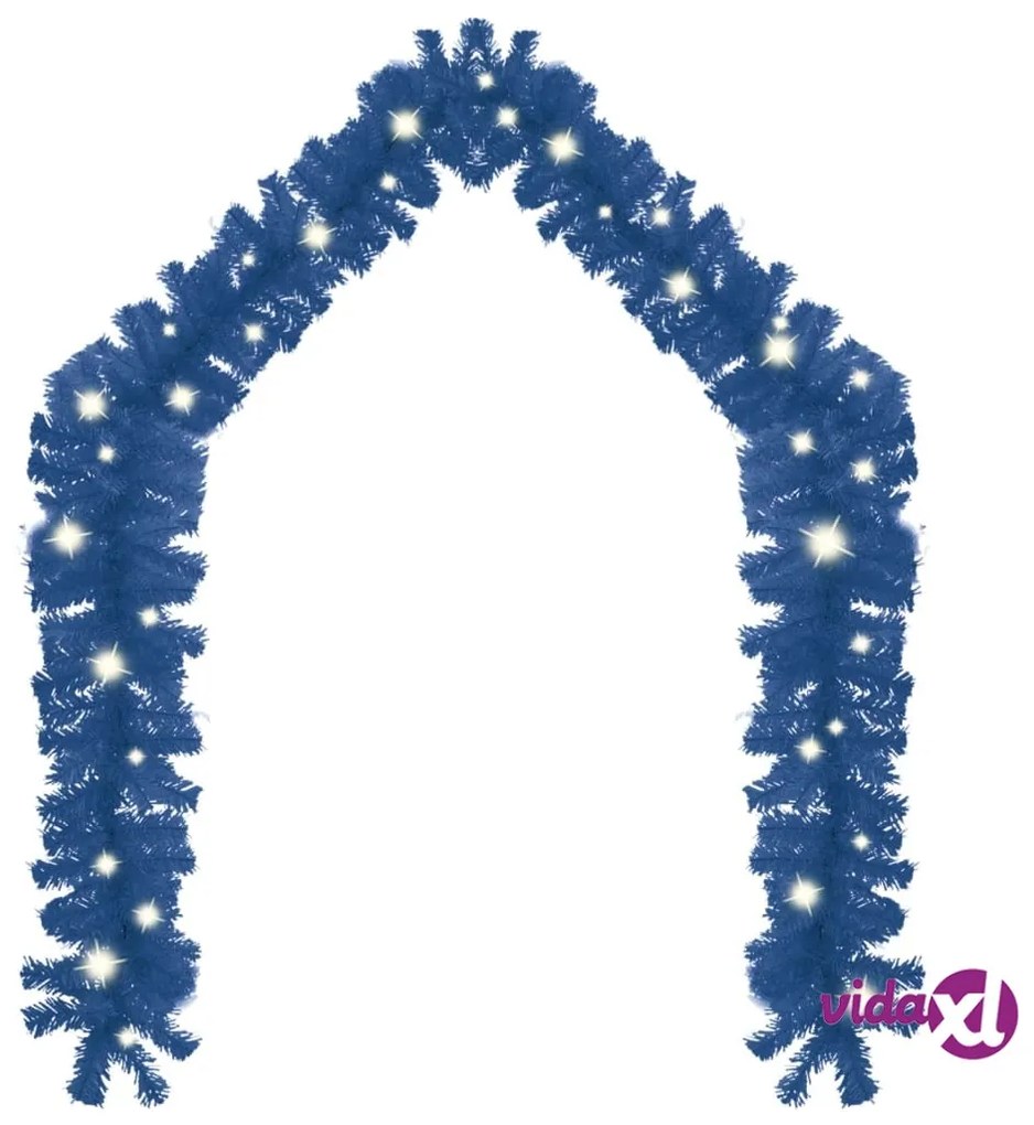 vidaXL Ghirlanda Natalizia con Luci a LED 5 m Blu