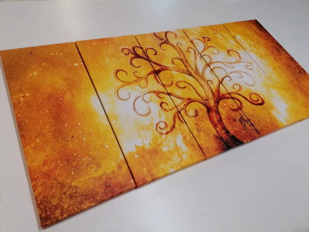 Quadri 5 pezzi – Albero della vita