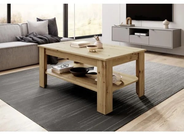 Tavolino da salotto COCO in rovere artisan