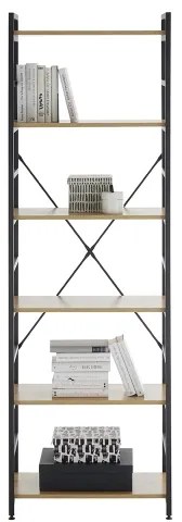 Scaffale MEDDIE in rovere