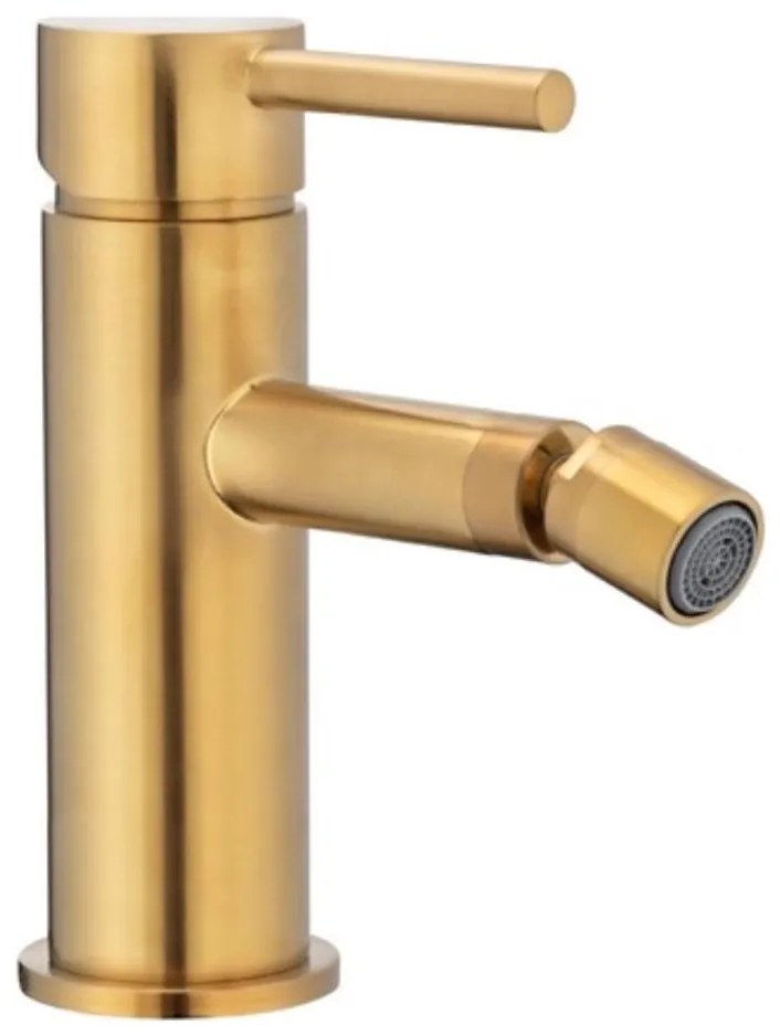 KFA Armatura 5037-015-31 - Rubinetto del bidet + con scarico MOZA oro