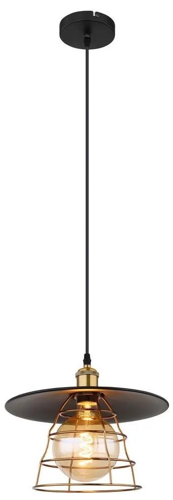 Globo 15086BH1 - Lampadario a sospensione con filo VIEJO 1xE27/60W/230V