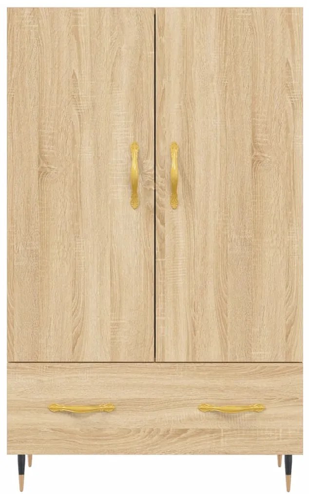 Credenza Rovere Sonoma 69,5x31x115 cm in Legno Multistrato