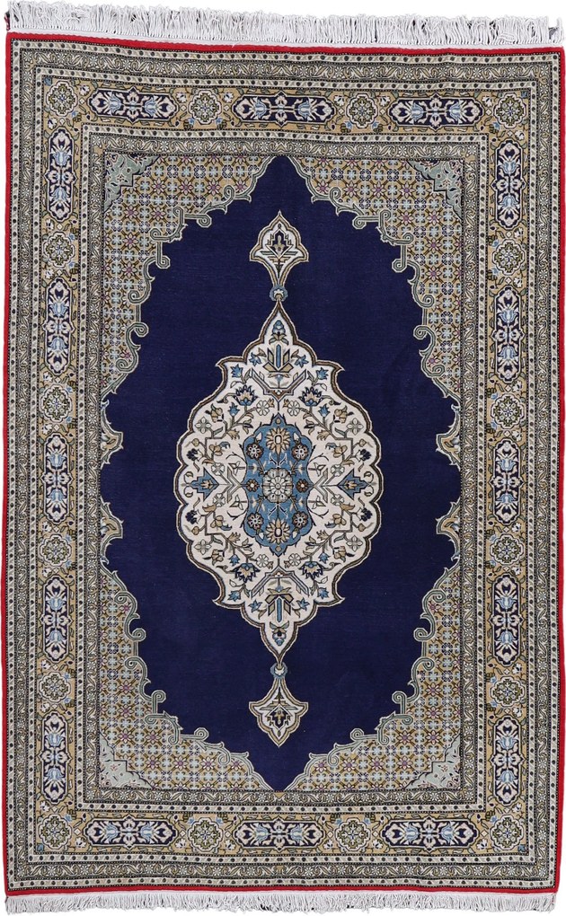 Ghom Tappeto 210x140 (Iran) Annodato A Mano