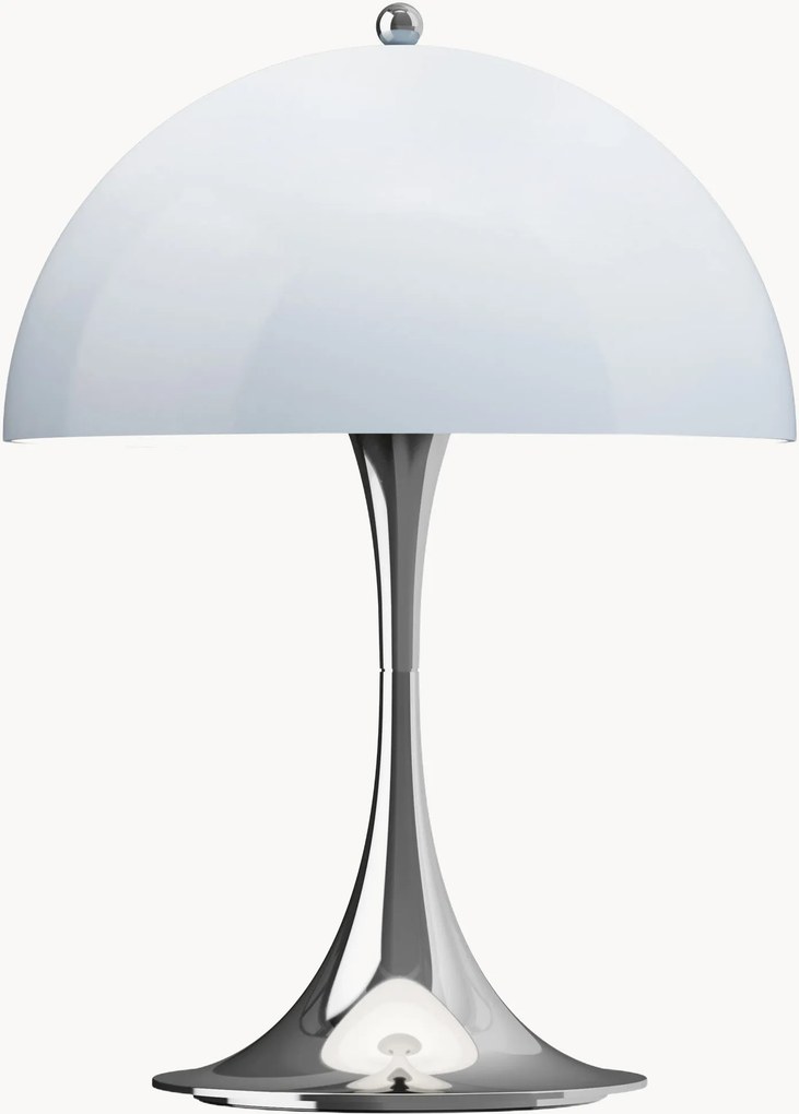 Lampada da tavolo portatile a LED con luce regolabile Panthella 250, Design Verner Panton