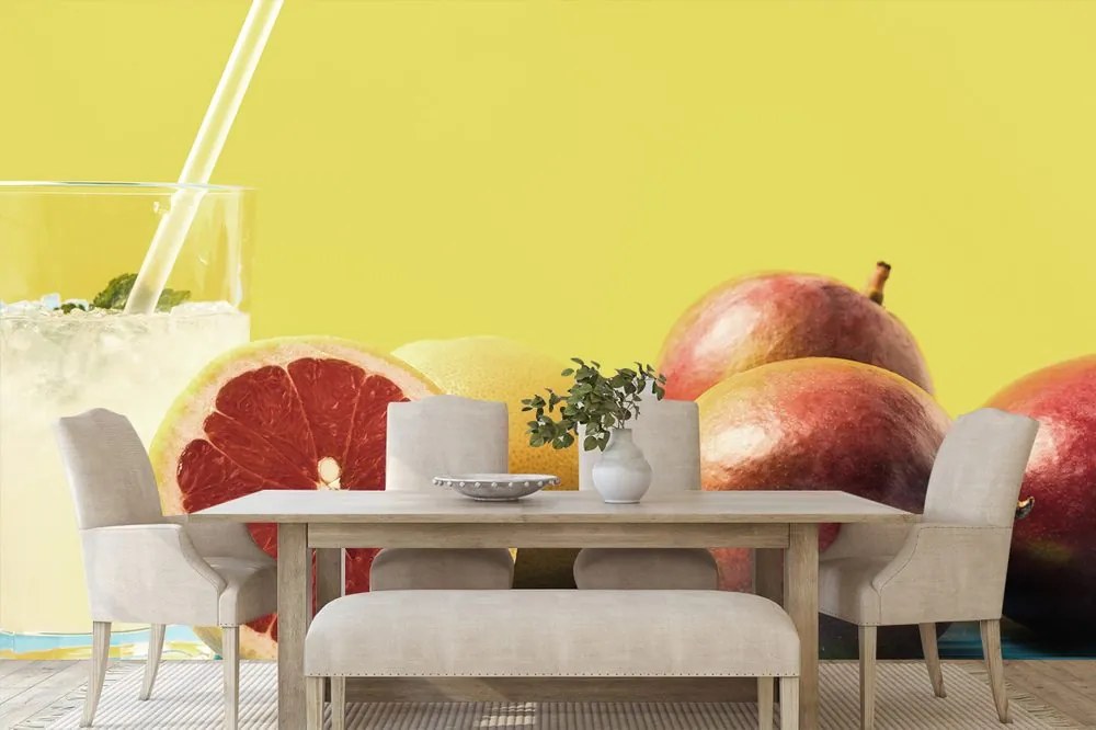 Carta da parati autoadesiva – Limonata alla frutta
