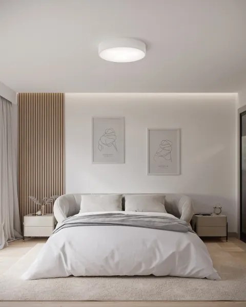 Brilagi - Plafoniera LED RGBW dimmerabile CLARE 3xE27/9W/230V Wi-Fi bianca