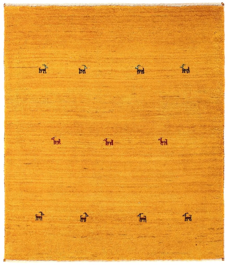 Gabbeh Tappeto persiano 100x90 (Iran) Annodato A Mano