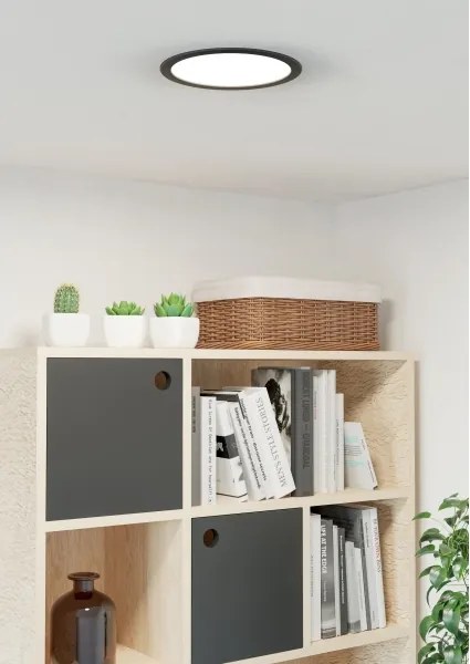 Eglo 901389 - Faretto da incasso LED FUEVA LED/18,5W/230V Ø 21,6 cm nero