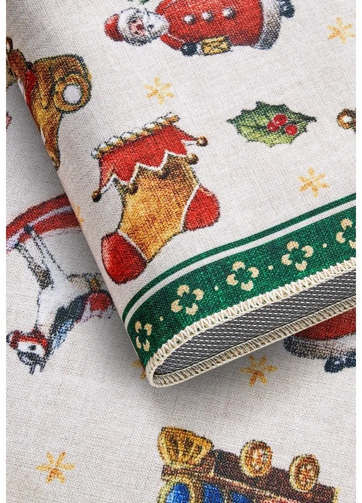 Runner verde con motivo natalizio 80x200 cm Green Christmas - Villeroy&amp;Boch