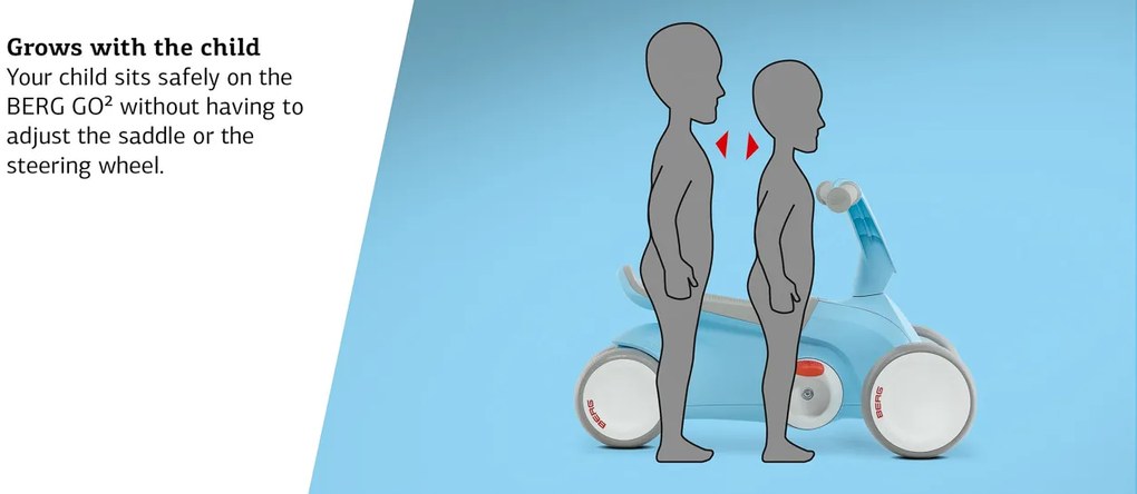 BERG GO - Guida e pedala 2in1 - blu