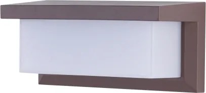 Brilagi - LED RGBW Applique da esterno BRICKY 1xE27/9W/230V marrone IP54
