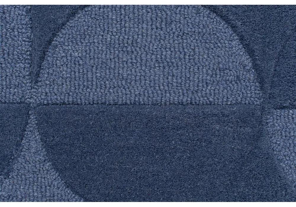 Tappeto in lana blu 200x290 cm Gigi - Flair Rugs