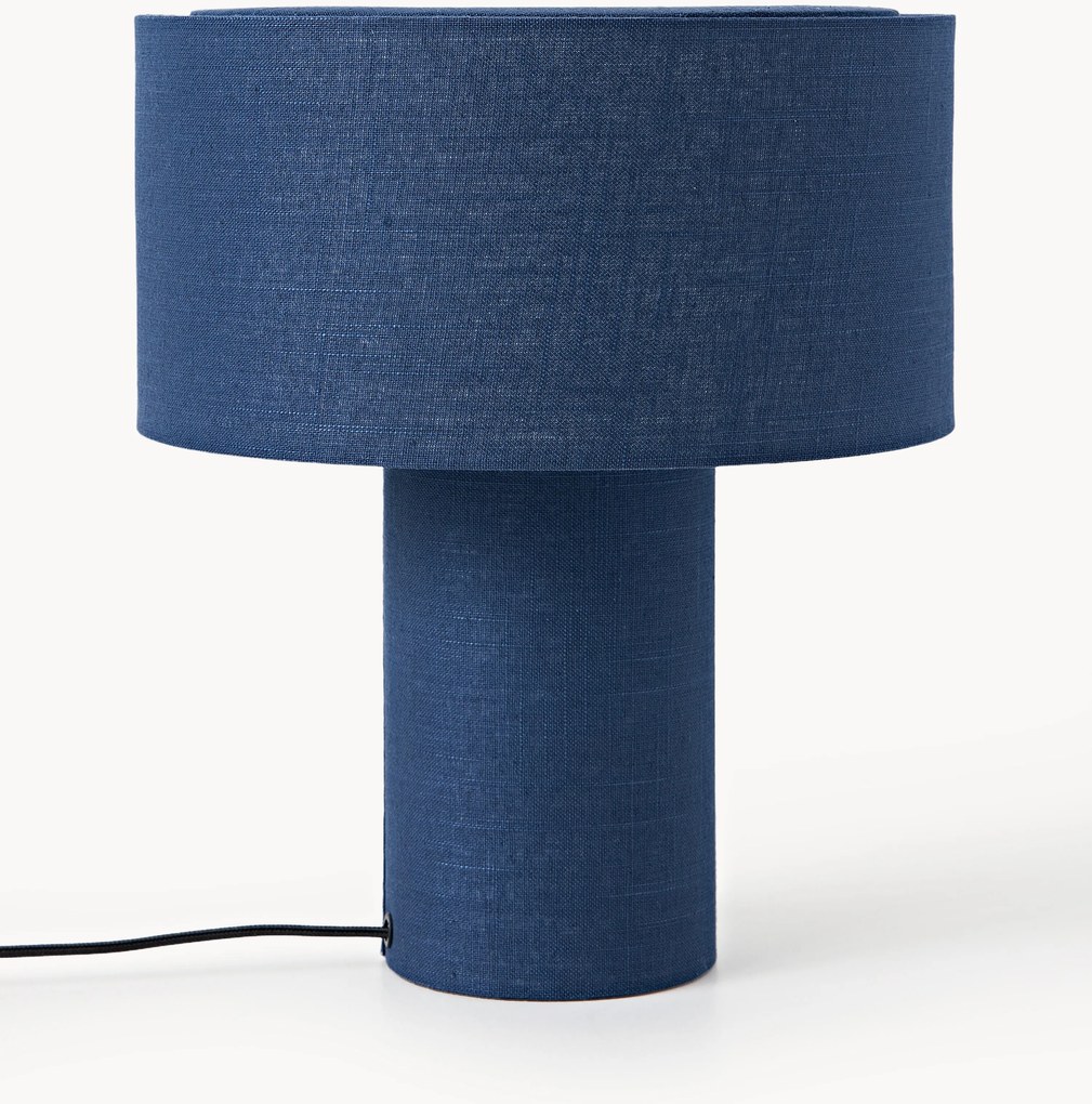 Lampada da tavolo in lino Ron