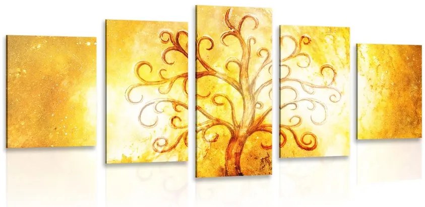 Quadri 5 pezzi – Albero della vita