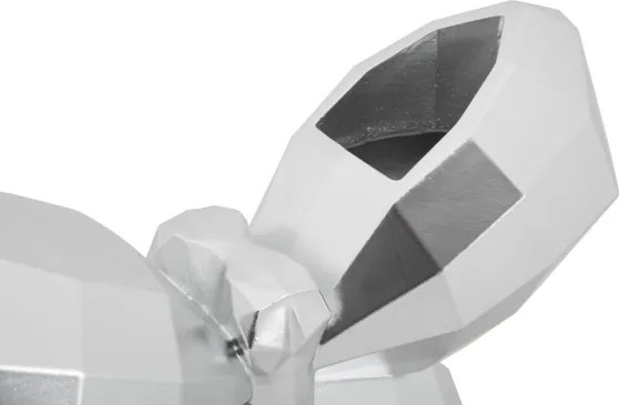 Vaso Butterfly Silver Cm 22,5X8X15