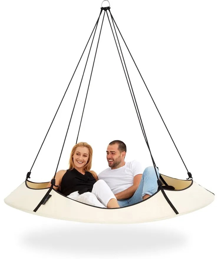 Altalena da giardino color crema - Hangout Pod