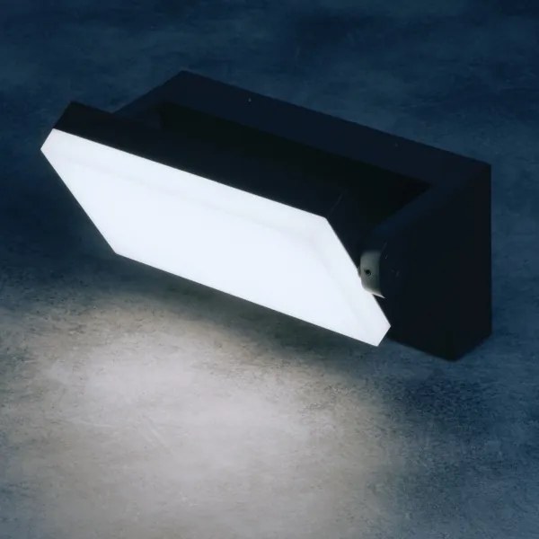 Kanlux 45819- Lampada da parete LED per esterni con sensore XERTO LED/20W/230V IP44 nero