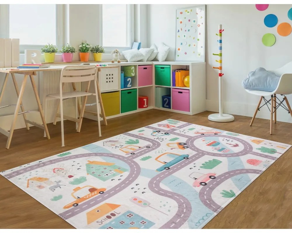 Tappeto per bambini 100x160 cm City Living - Vitaus