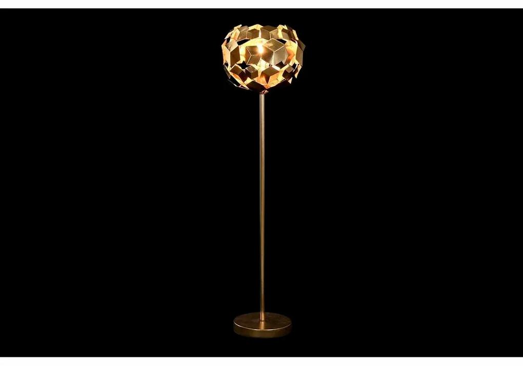 Lampada da Terra DKD Home Decor Dorato Metallo Moderno Geometrico (28 x 28 x 103 cm)