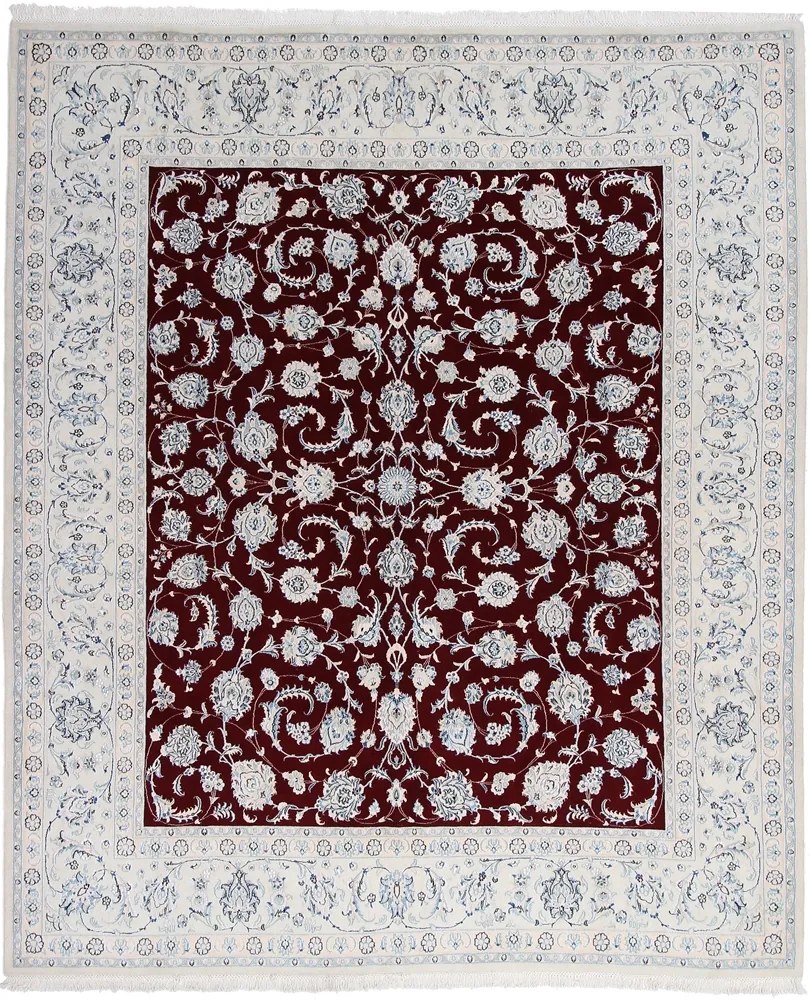 Nain Tappeto persiano 250x300 Beige (Iran) Annodato A Mano