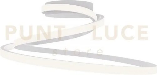 Plafoniera led coaster circolare bianca 40w 5440lm cct 3000k 4000k ...