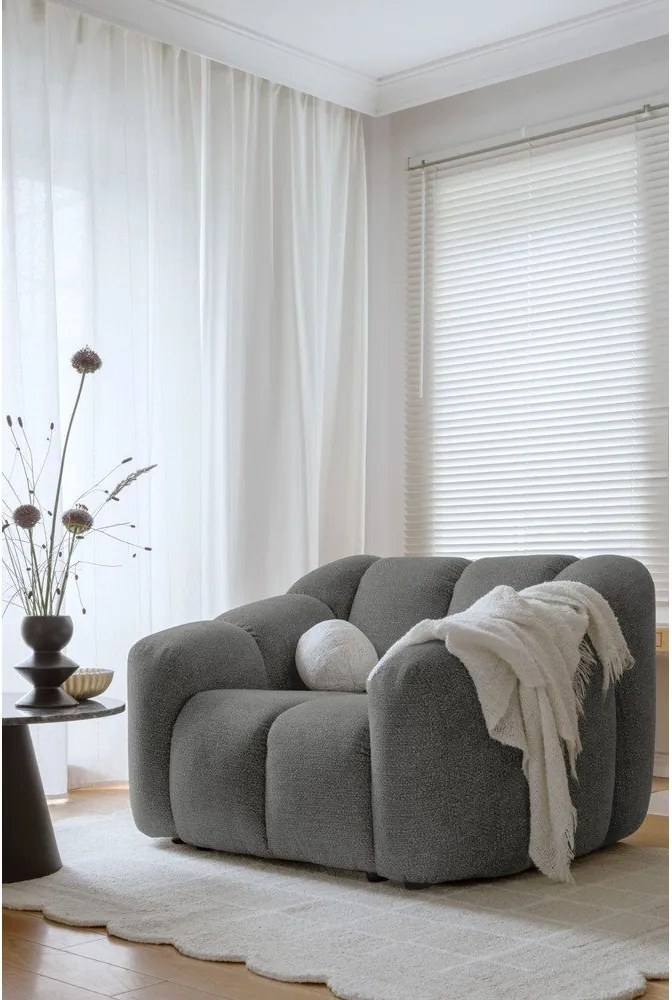 Poltrona grigia Shell – Miuform