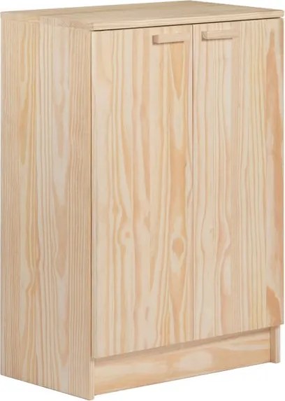 Armadio basso Vita ASTIGARRAGA in legno, rovere L 65 x H 96 x P 36 cm 2 ante