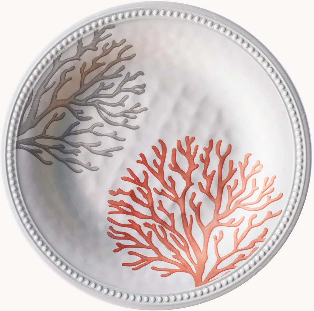 Set di 6 piatti piani Mare