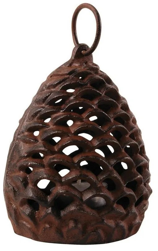 Lanterna in ghisa Cono di pino, Ø 9,9 cm - Esschert Design
