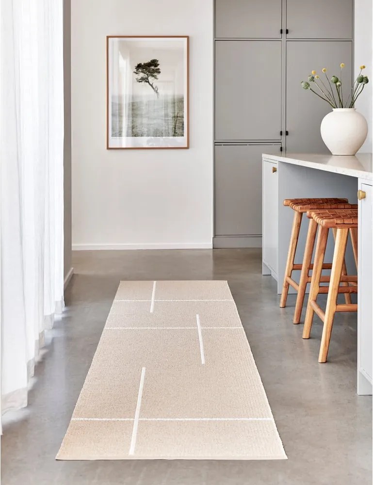 Passatoia da interno/esterno beige 70x180 cm Fred Beige – Pappelina