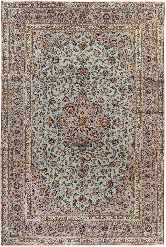 Kashan Tappeto persiano 420x280 (Iran) Annodato A Mano