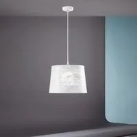 Lampadario In Metallo Moderno Slot Bianco 1 Luce E27