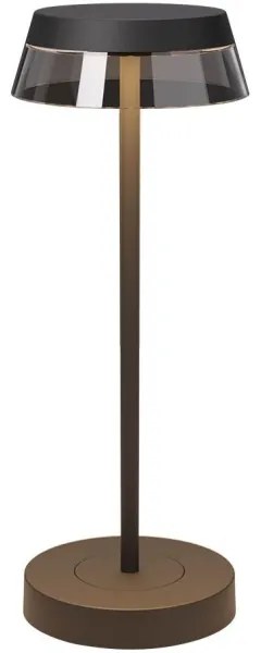 Redo 90312 - Lampada da tavolo LED dimmerabile ILUNA LED/2,5W/5V 3000 mAh IP65 nero